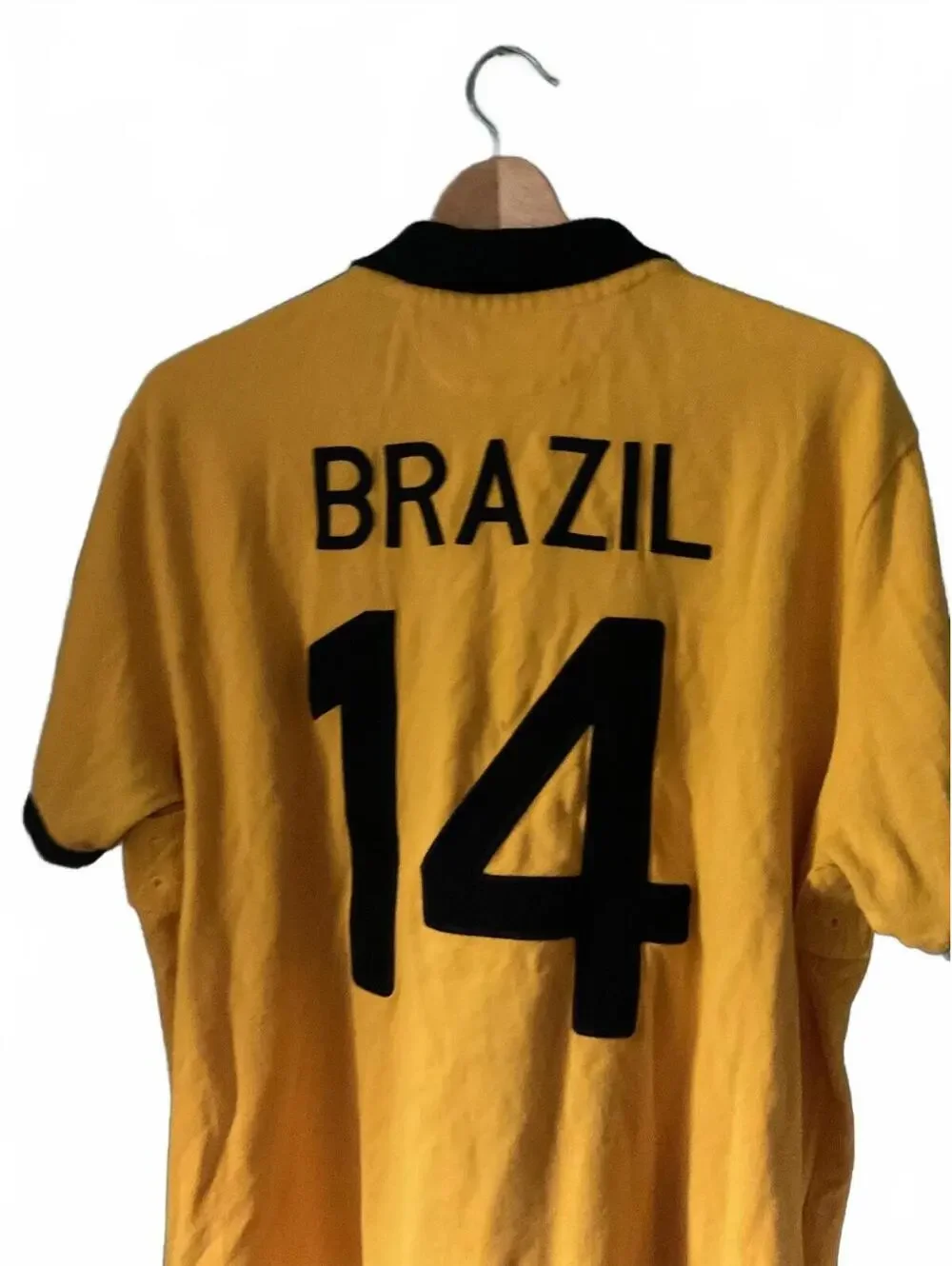 Polo Ralph Lauren Brazil Yellow Polo Shirt Custom Fit XL